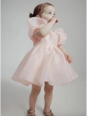 Bardot Junior Girls' Halina Mini Dress, Powder Pink, Size US 4